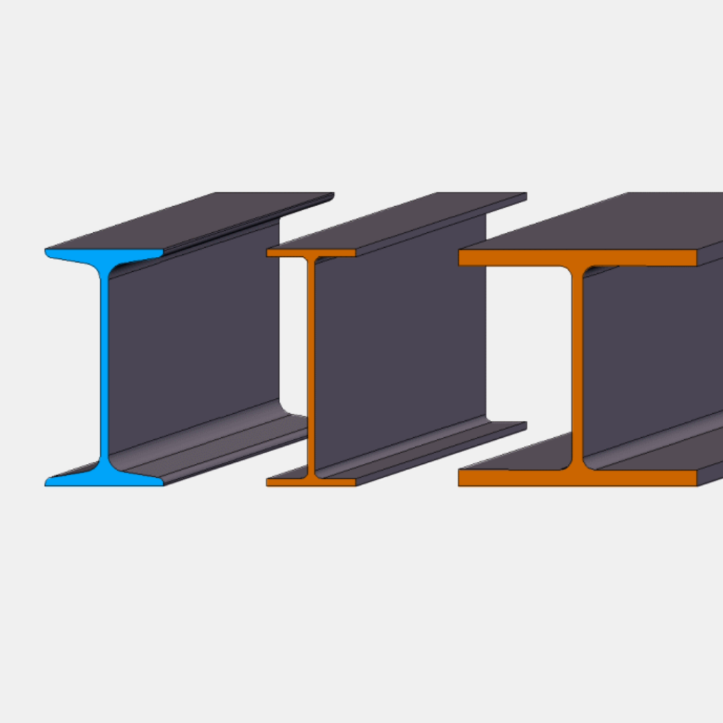 What is the difference between W beam and S beam?